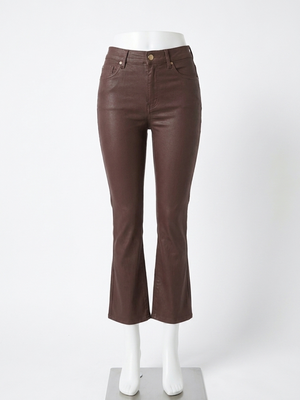NEW DL1961 - WOMEN'S bridget coated bootcut jeans in toffee